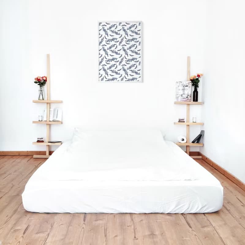 【數位】藍色花朵海報數位 JPEG 可列印牆面畫廊牆面藝術花卉印刷