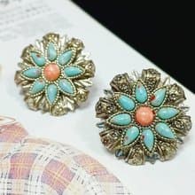 vintage jewelry  古董夾式耳環 波西米亞風