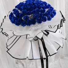 99朵/藍玫瑰花束/大型花束/求婚花束/香皂花/生日花束/情人節花束