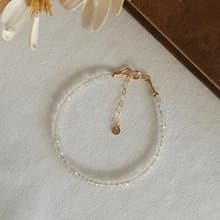 月光石手鍊 14kgf|質感|稀有|通勤|日常配件|手鐲