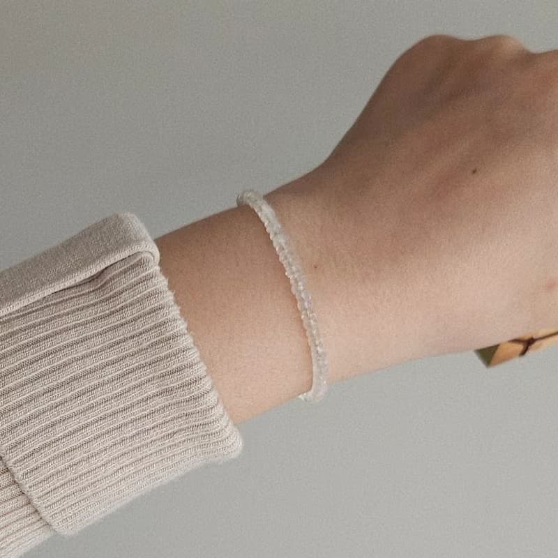 月光石手鍊 14kgf|質感|稀有|通勤|日常配件|手鐲