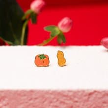 好事發生 柿子 花生 新年禮物 低敏鋼針 生日禮物 紙盒包裝
