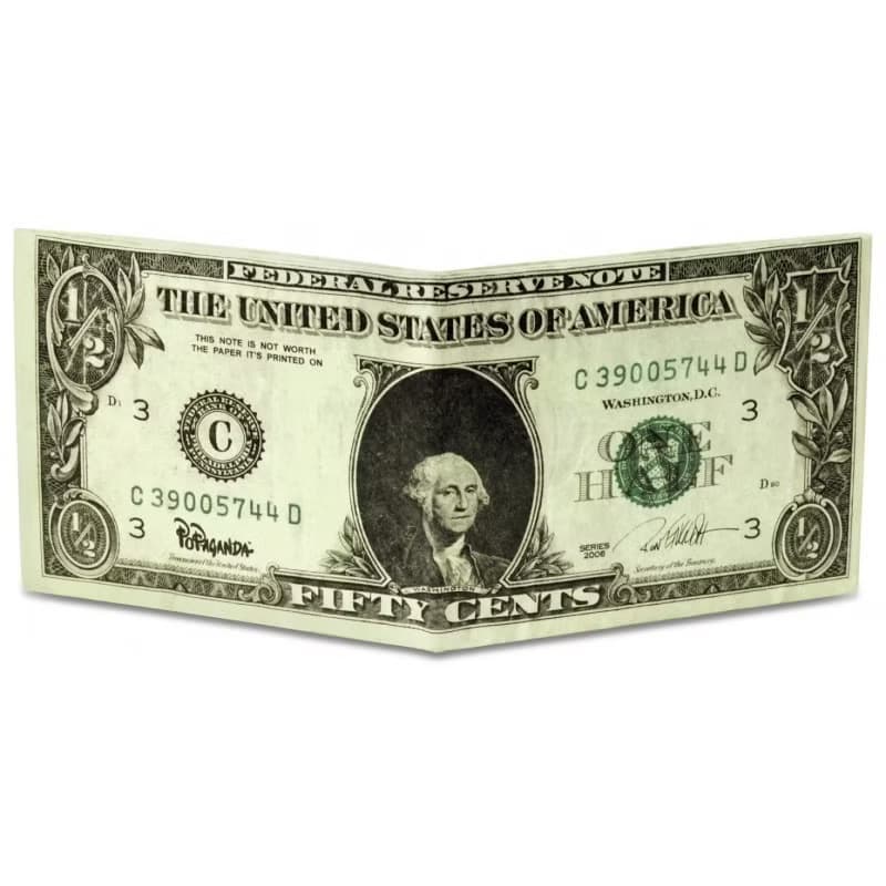 Ron ENGLISH 五角美金隨身錢包