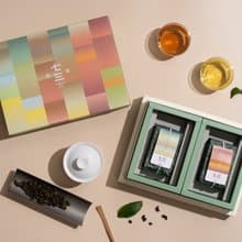 七三茶堂 風味色譜茶禮盒丨精品原葉 + 精品原葉【附提袋】