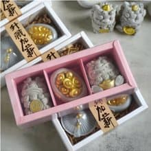 招財進寶聚寶盆/微景觀擺件/水泥擴香石/聚寶盆/吉祥風水 | 工