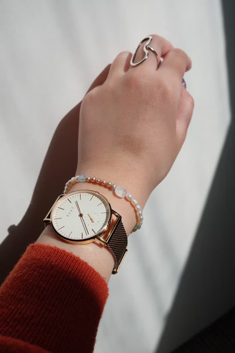 View 融雪 melting 天然石 珍珠 手鍊 純銀 黃銅 兩款