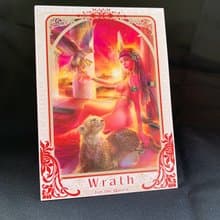 【限量明信片】七宗罪-憤怒女王愛西絲聖誕禮物 交換禮物