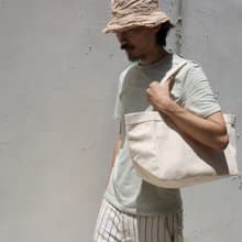 步野  厚磅帆布托特袋  S