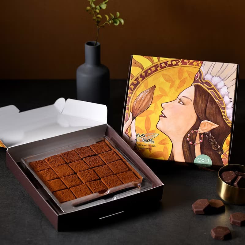 【CoCa MaMa 巧克力工坊】75%經典醇香生巧克力(20入)