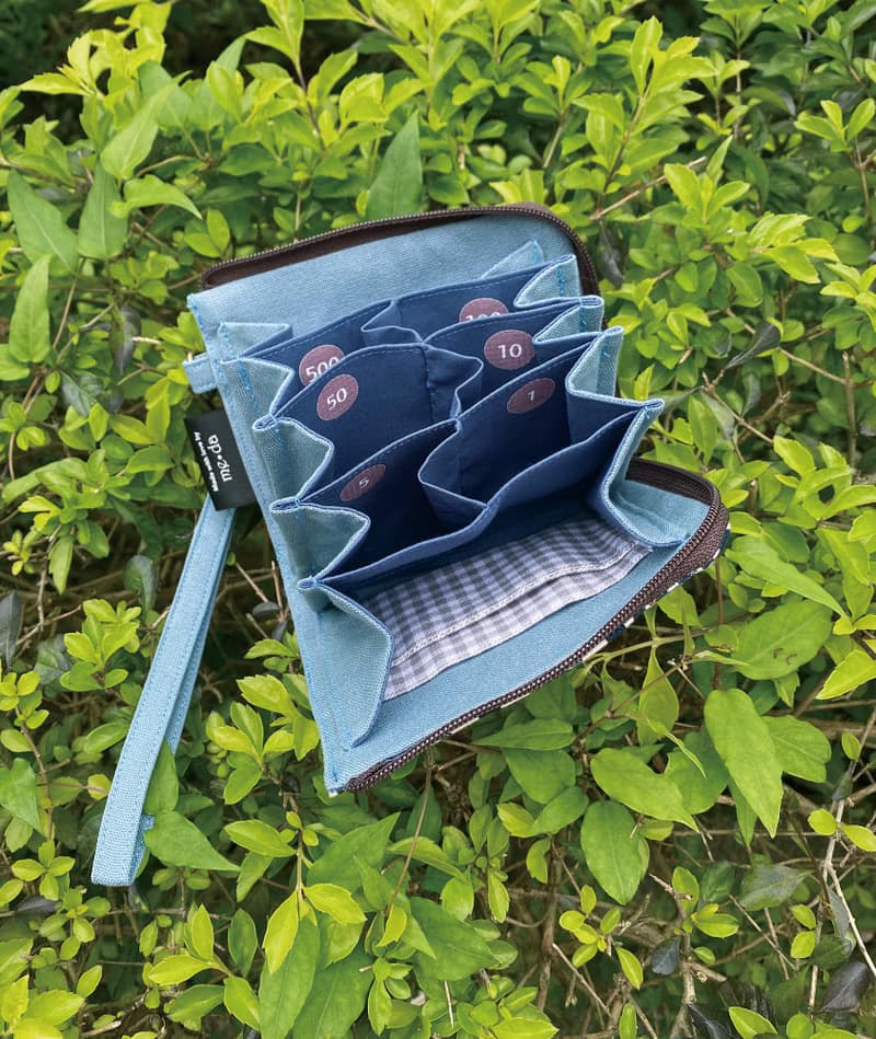 6 Coin 拉鍊零錢包 日式復古貓咪