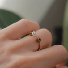 Hydromancy | 水占術系列 - 黑雨 * 戒指