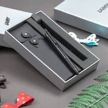 LAMY 鋼珠筆 黑線圈筆袋禮盒 / TIPO 337 系列 - 多彩選
