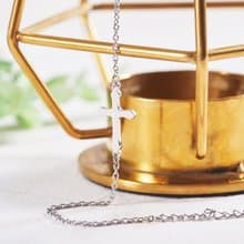 十字架手鍊-抗敏醫療鋼