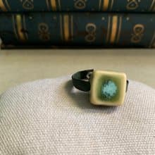 戒指 日本白瓷 自然釉色 無限看不膩色調 真皮革 藝術等級系列