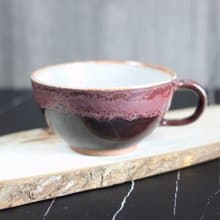 【送禮好物】手作陶 寬口咖啡杯 慢火雅風許庭嘉手作