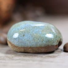 【送禮好物】3.1cm咖啡小廢物 咖啡豆 手作 慢火雅風&自然釉