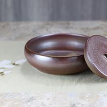 【送禮好物】柴燒落灰 乾泡台 壺承 名家葉敏祥手工作品