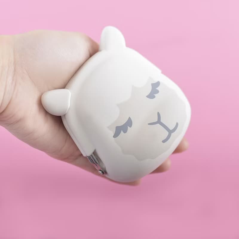 mimi POCHI Friends 松鼠 羊駝 動物造型矽膠口金包