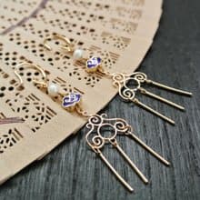 【墨徽閣】逢雲耳環