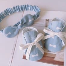 【5日內出貨】蝴蝶結 彌月禮物 嬰兒鞋 綁帶寶寶鞋 嬰兒髮帶