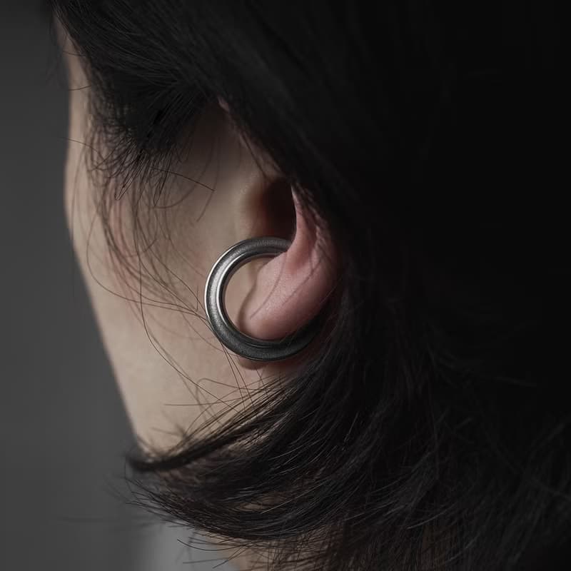 Framework Ear Cuff 鋼製耳扣_鋼色