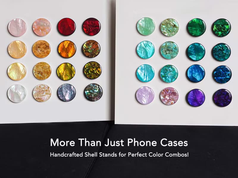紫色 珍珠母貝 手工手機殼 適用iPhone16,15,14,13,12,11 Pro Max