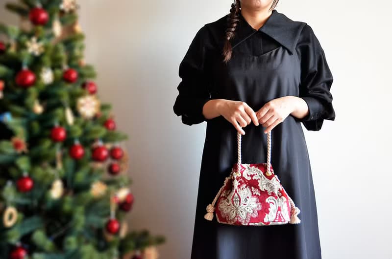 ベニスマリンバッグレッド　クリスマス　スペシャルエディション　クリスマスギフトご褒美にも