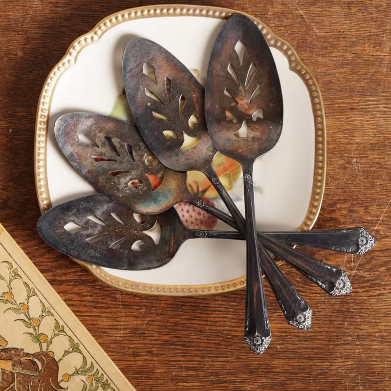 美國Rogers & Bro古董鍍銀蛋糕鏟/派鏟