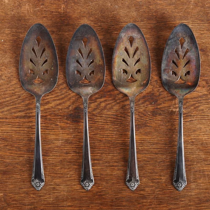 美國Rogers & Bro古董鍍銀蛋糕鏟/派鏟