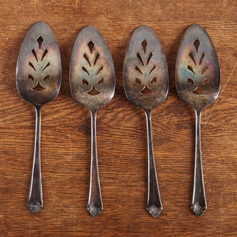 美國Rogers & Bro古董鍍銀蛋糕鏟/派鏟