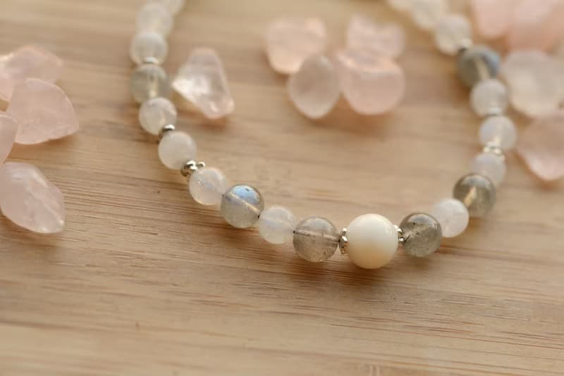 【神山晶礦】月光硨磲手鍊