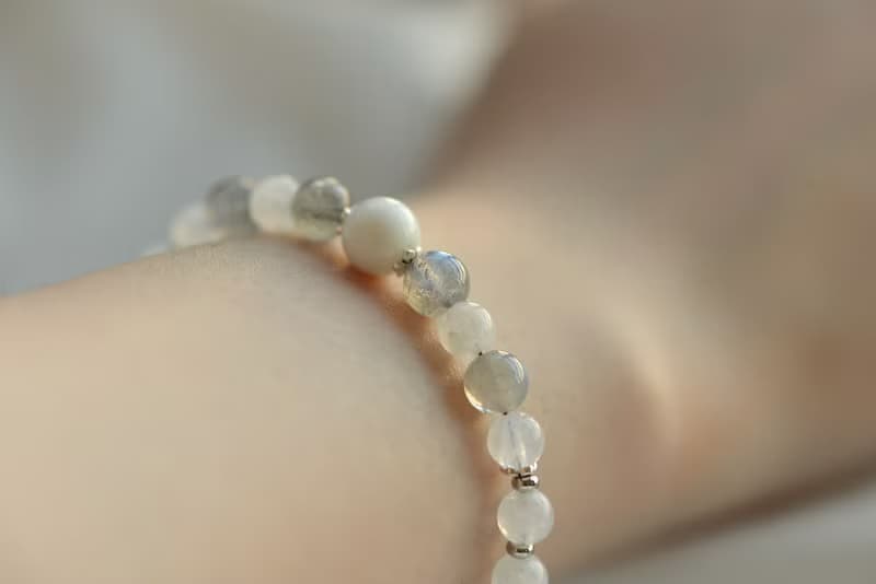 【神山晶礦】月光硨磲手鍊