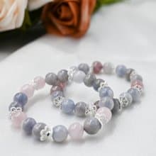 莫蘭迪色・米蘭水晶手鍊