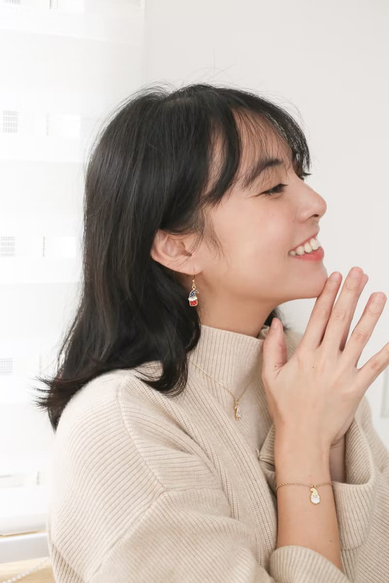 北歐魔法小精靈  交換禮物 耳環 夾式耳環