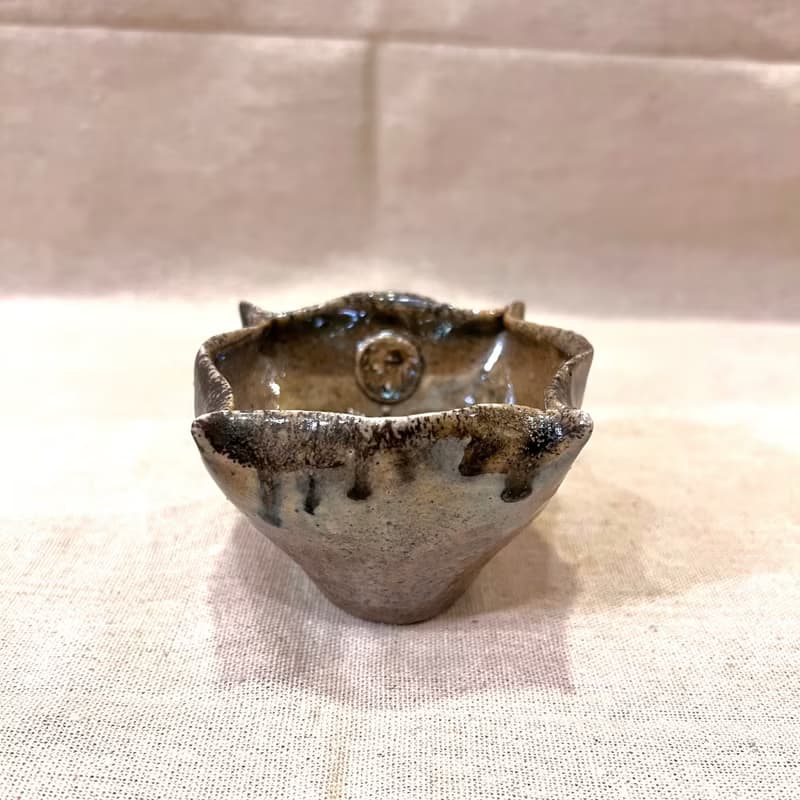 柴燒花型茶杯 / 茶具 / 小平凡手作