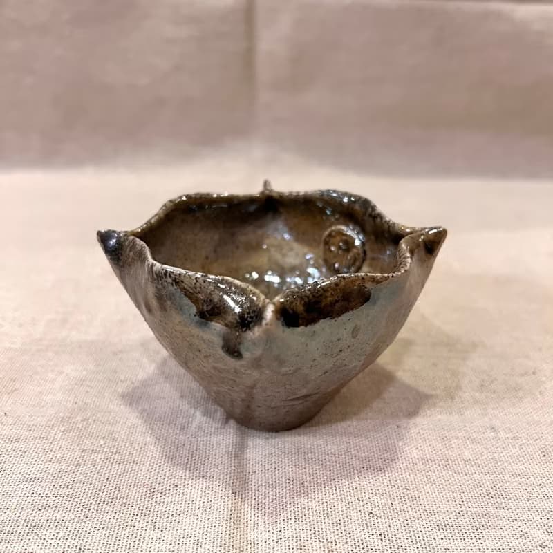 柴燒花型茶杯 / 茶具 / 小平凡手作