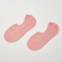 你看不到我 防滑隱形襪 - 粉紅(M)