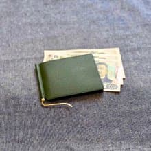 日本製【FREEDOM 紙鈔夾短夾】革職人 壓紋牛皮 鈔票夾 錢夾銀包