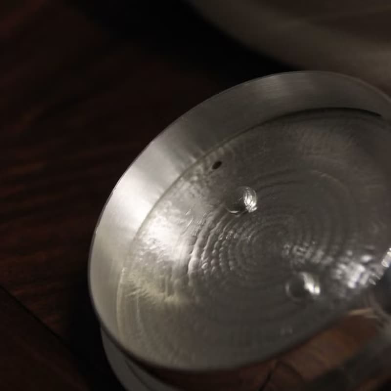 尚幀品 說陶銀壺 純銀湯沸 銀壺純銀9999一張打口打出 1050cc