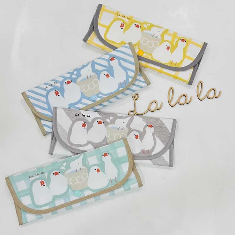 Olaf 文鳥 防水餐具收納袋