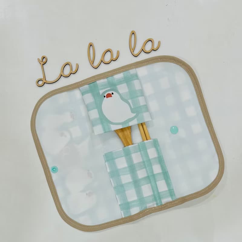 Olaf 文鳥 防水餐具收納袋