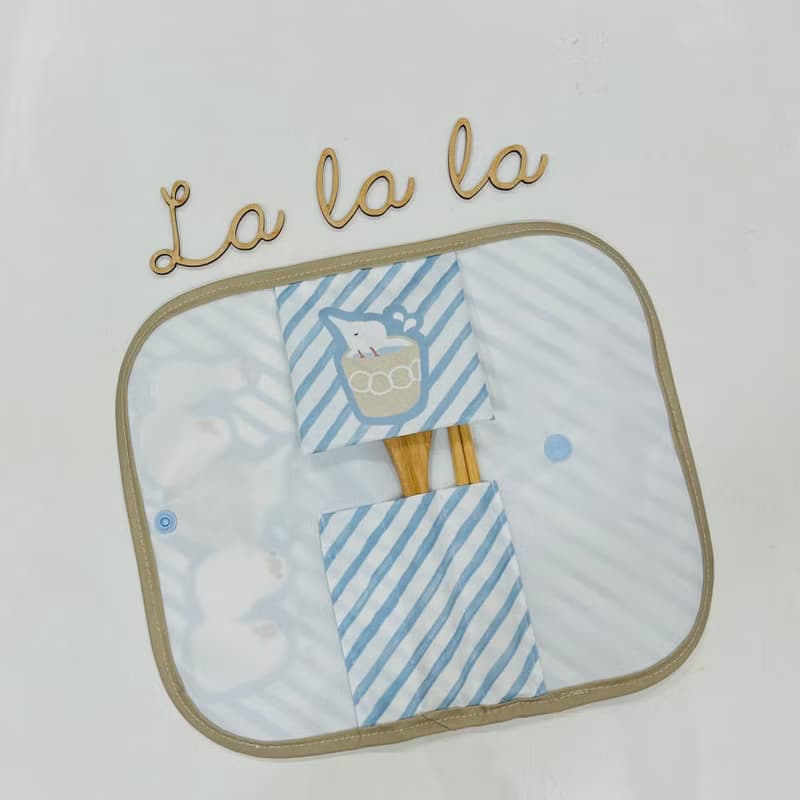 Olaf 文鳥 防水餐具收納袋