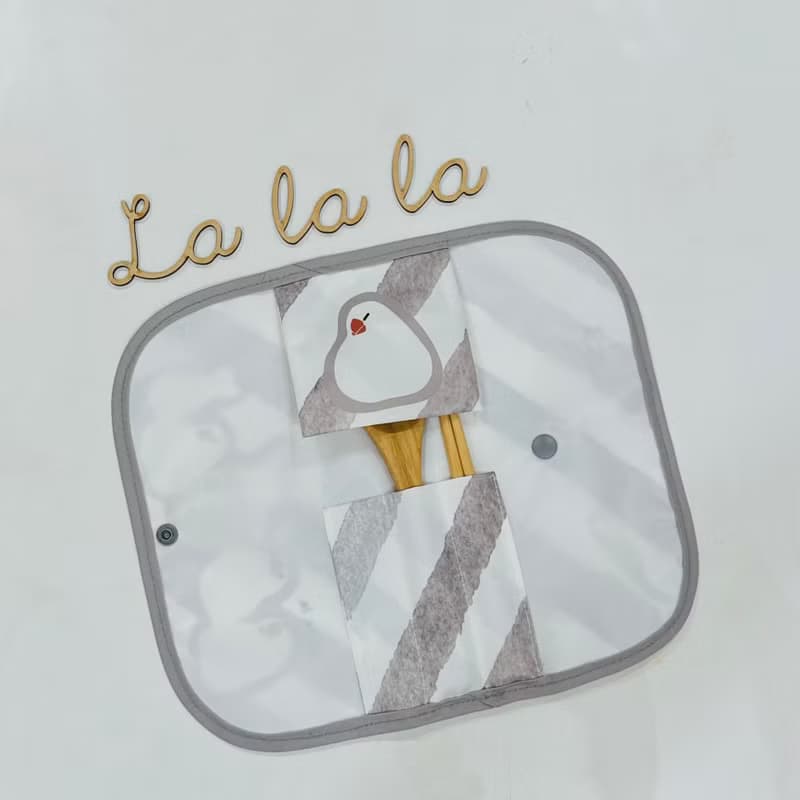 Olaf 文鳥 防水餐具收納袋