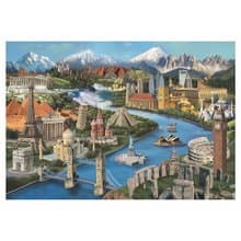 世界名勝_拼圖_2000片