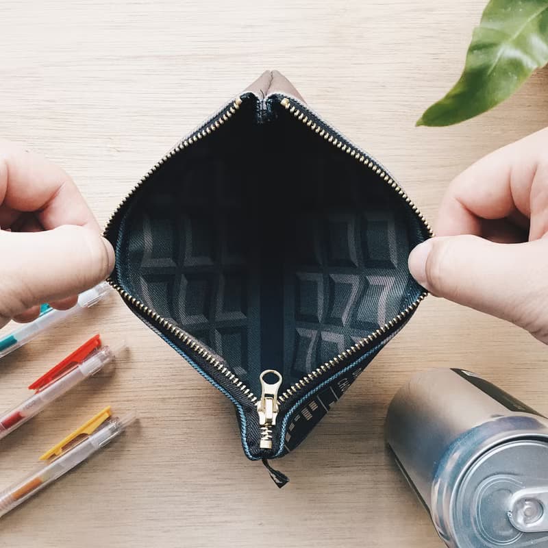 大人味甜食 筆袋 收納袋 - 黑巧克力熊Shadow