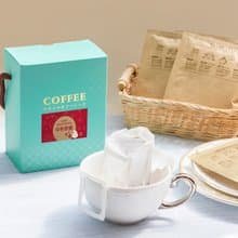 中秋節禮物贈品 嚴選濾掛咖啡(5入)禮盒 | 工商禮品 月兔 佳節