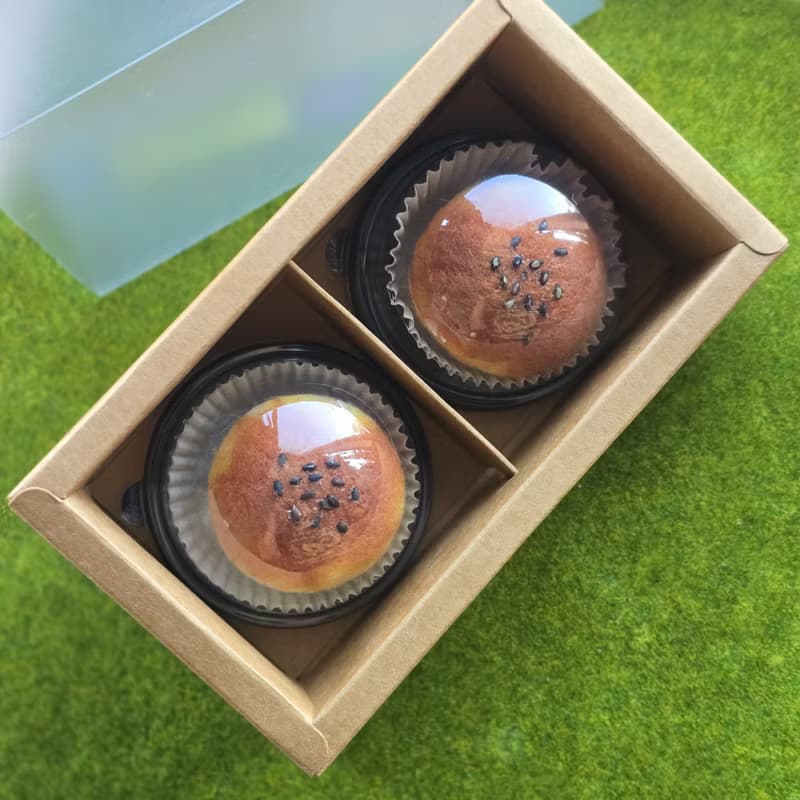 羊毛氈 蛋黃酥磁鐵禮盒 中秋節 -好肥好好吃系列