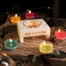 【SIO Crystal希奧水晶】許願蠟燭 (單色/綜合)