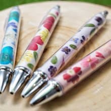 【DIY畢業禮物】押花筆DIY材料包+線上教學