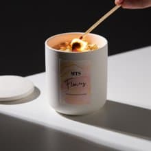 茉莉花香氛蠟燭 母親節禮物 天然精油大豆蠟 融蠟燈